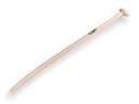 Schopsteel ATLAS 120 cm gebogen, met doorgestoken hilt, FSC 100%