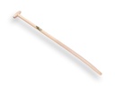 Schopsteel ATLAS 120 cm extra sterk gebogen, met doorgestoken hilt, FSC 100%