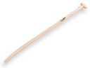 Schopsteel ATLAS 130 cm gebogen, met doorgestoken hilt, FSC 100%