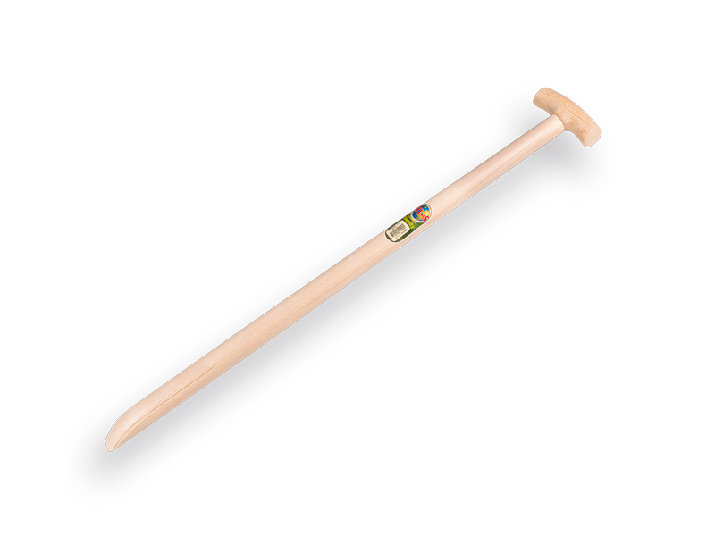 Mestvorksteel ATLAS 85 cm, voor vork met aangesmede veren, Engelse kruk, FSC 100%