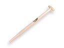 Spadesteel ATLAS 75 cm ingefreesd, met doorgestoken hilt, voor S&J spade, FSC 100%