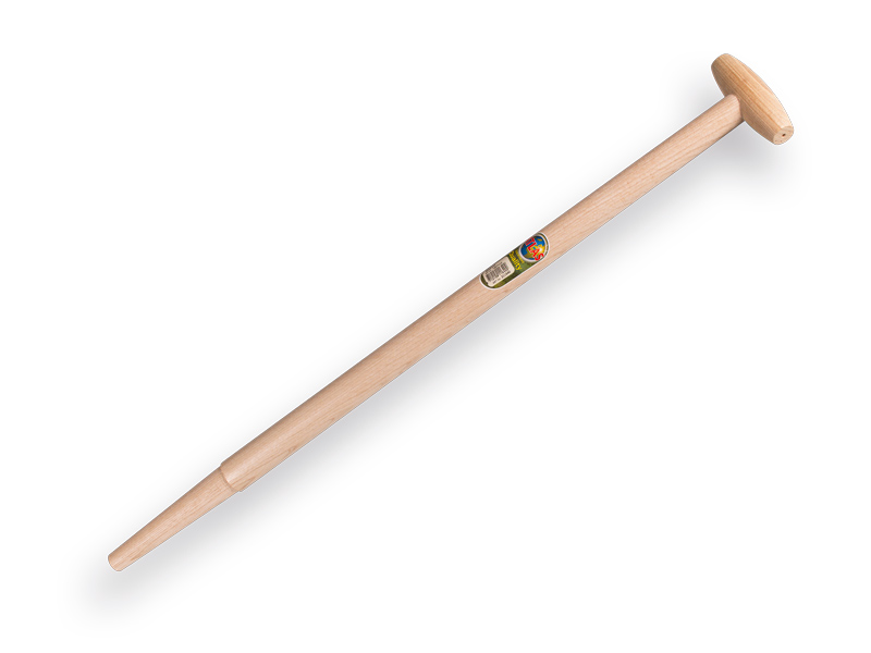 [211640] Spadesteel ATLAS 85 cm ingefreesd, met doorgestoken hilt, voor S&J spade, FSC 100%