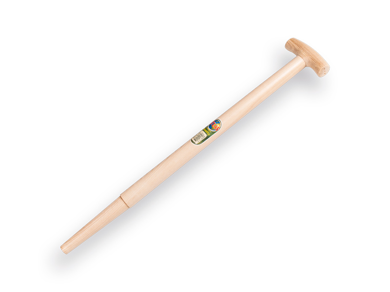 [211700] Spadesteel ATLAS 70 cm ingefreesd, met Engelse kruk, voor S&J spade, FSC 100%
