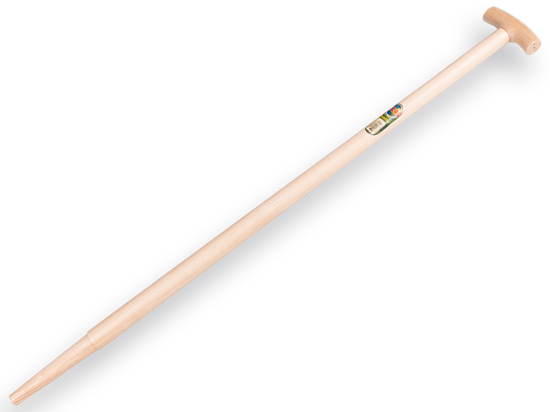 [211770] Spadesteel ATLAS 110 cm ingefreesd, met Engelse kruk, voor S&J spade, FSC 100%