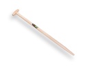 Spadesteel ATLAS 95 cm niet ingefreesd, met doorgestoken hilt, voor S&J spade, FSC 100%