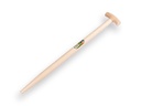 Spadesteel ATLAS 75 cm niet ingefreesd, met Engelse kruk, voor S&J spade, FSC 100%