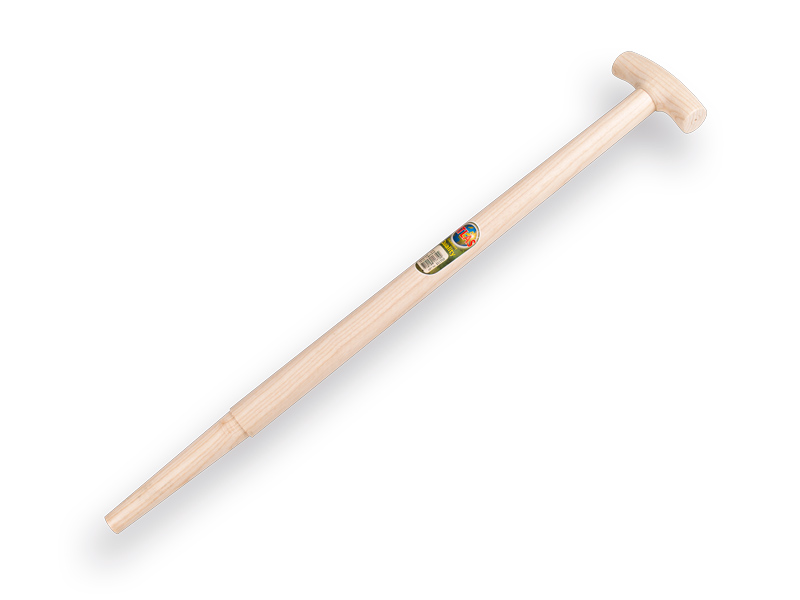 [211860] Spadesteel ATLAS 80 cm niet ingefreesd, met Engelse kruk, voor S&J spade, FSC 100%