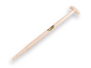 Spadesteel ATLAS 80 cm niet ingefreesd, met Engelse kruk, voor S&J spade, FSC 100%