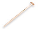 Spadesteel ATLAS 90 cm niet ingefreesd, met Engelse kruk, voor S&J spade, FSC 100%