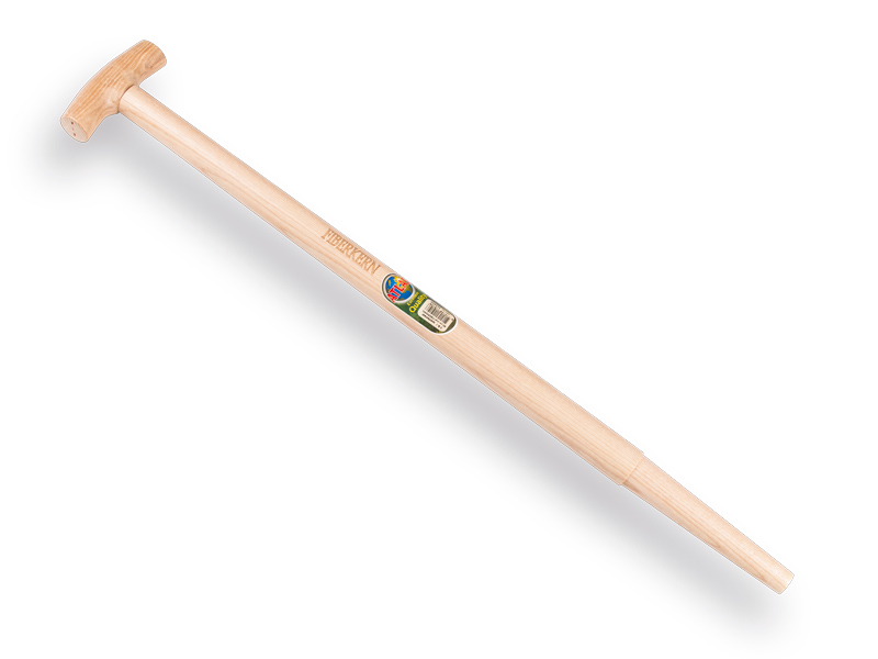 Spadesteel ATLAS 80 cm ingefreesd, fiberkern, Engelse kruk, voor S&J spade, FSC 100%
