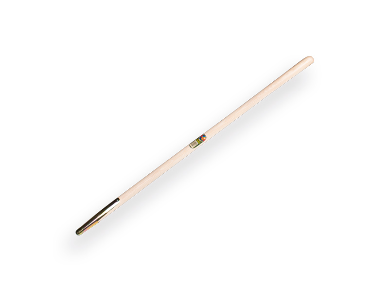 Hooivorksteel ATLAS 120 cm, met veerbus, geboord, FSC 100%