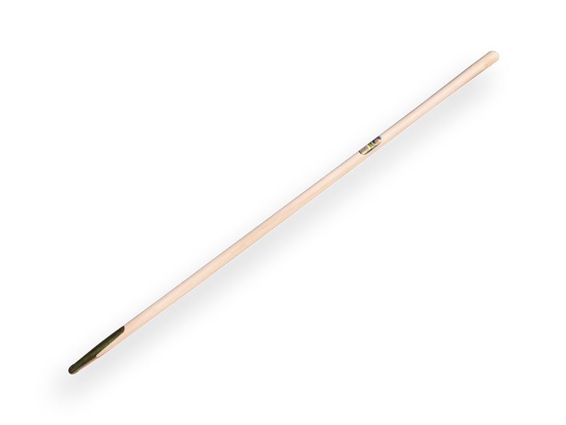 [320450] Hooivorksteel ATLAS 150 cm, met veerbus, geboord, FSC 100%