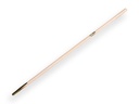 Hooivorksteel ATLAS 165 cm, met veerbus, geboord, FSC 100%