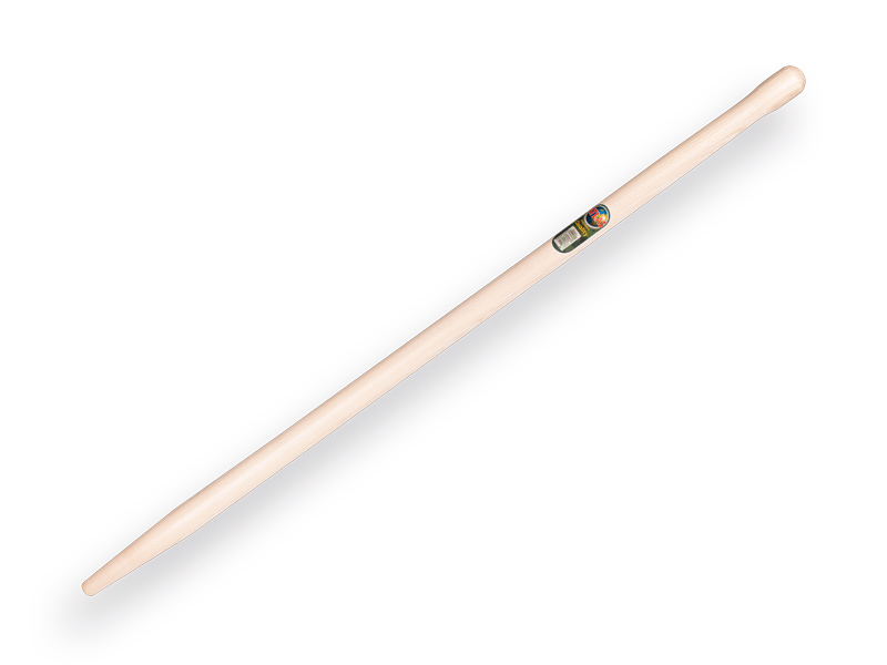 [327050] Knopsteel ATLAS 110 cm recht, niet ingefreesd, voor S&J spade, FSC 100%