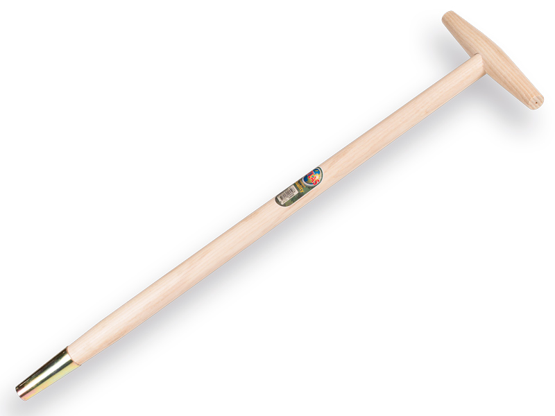 Graskantstekersteel ATLAS 85 cm, met hilt en veerbus, voor kantstekers met stift