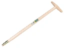 Graskantstekersteel ATLAS 85 cm, met hilt en veerbus, voor kantstekers met stift