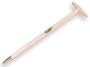 Graskantstekersteel ATLAS 85 cm, met hilt en veerbus, voor kantstekers met stift