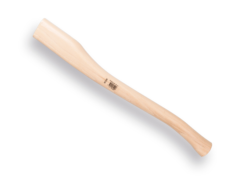 [431400] Bijlsteel ATLAS HICKORY 60 cm gebogen, kopmaat 64 x 22 mm