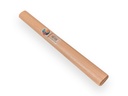 Rubberhamersteel ATLAS HICKORY 38 cm voor nr. 8 en 9, kopmaat 34 x 24 mm