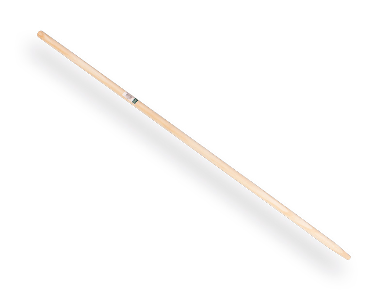 [547164] Harksteel - sneeuwschuifsteel IKAPE 140 x 2,8 cm, punt 85 x 16 mm, voor sneeuwschuiver gebogen, zonder etiket. FSC 100%