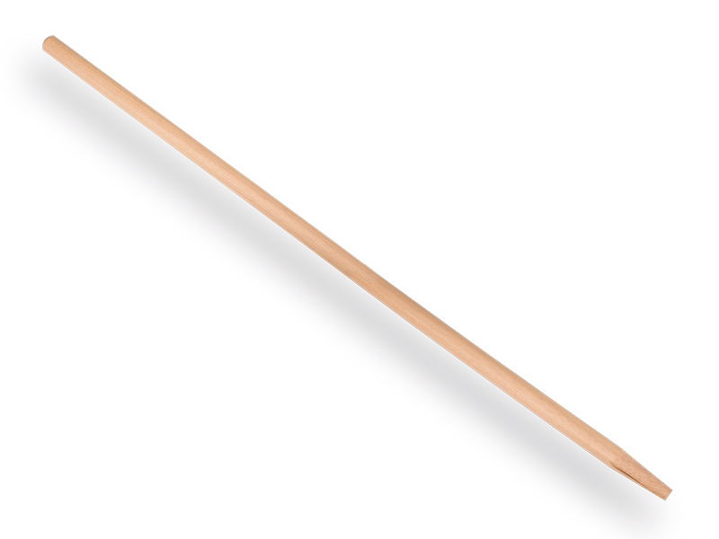Klemsteel - bezemsteel TAUARI 150 x 2,8 cm, met gleufjes