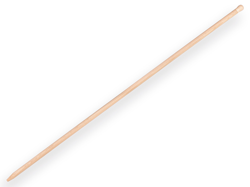 [547225] Schrapersteel ATLAS 170 x 3,0 cm, met excentrische punt en druif (knopsteel)