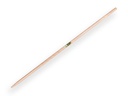 Haksteel ATLAS 160 x 3,2 cm, met conische punt