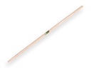 Haksteel ATLAS 160 x 3,5 cm, met conische punt, uiteinde 22 mm, FSC 100%