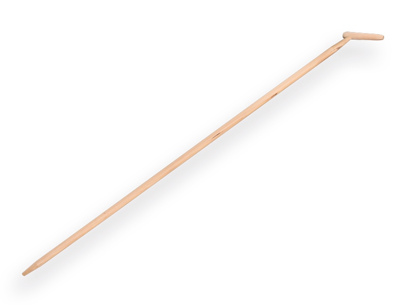 [547802] Schoffelsteel TAUARI 170 x 2,8 cm, met conische punt en flesmodel hilt