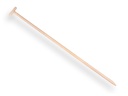 Schoffelsteel ATLAS 170 x 3 cm, met excentrische punt en doorgestoken hilt