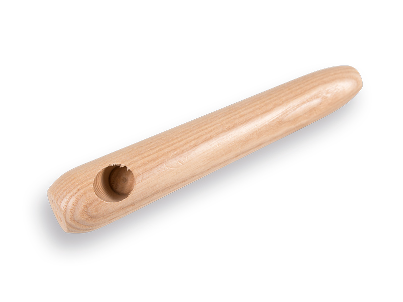 [547810] Hilt flesmodel voor schoffelsteel 28 mm, met rond gat
