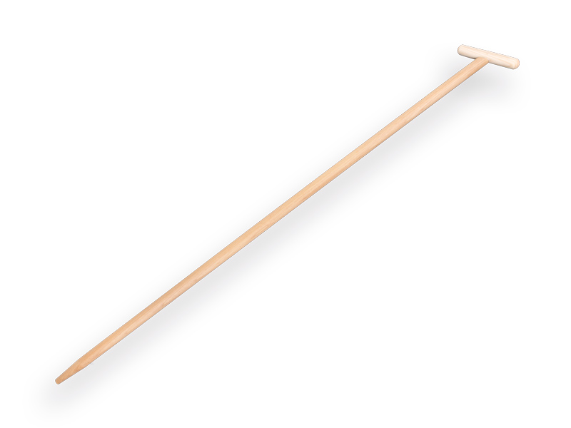 [547900] Schoffelsteel ATLAS 160 x 3,2 cm, met conische punt 60 x 20 mm en doorgestoken hilt