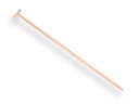 Schoffelsteel ATLAS 160 x 3,2 cm, met excentrische punt en doorgestoken hilt