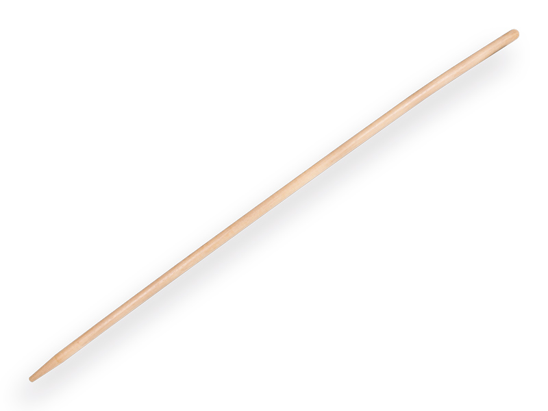 [548000] Schoffelsteel ATLAS 170 x 3 cm gebogen, met conische punt, zonder hilt, FSC 100%