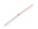 Steel ATLAS 130 x 4,0 cm recht, voor sneeuwschuiver plaatstaal