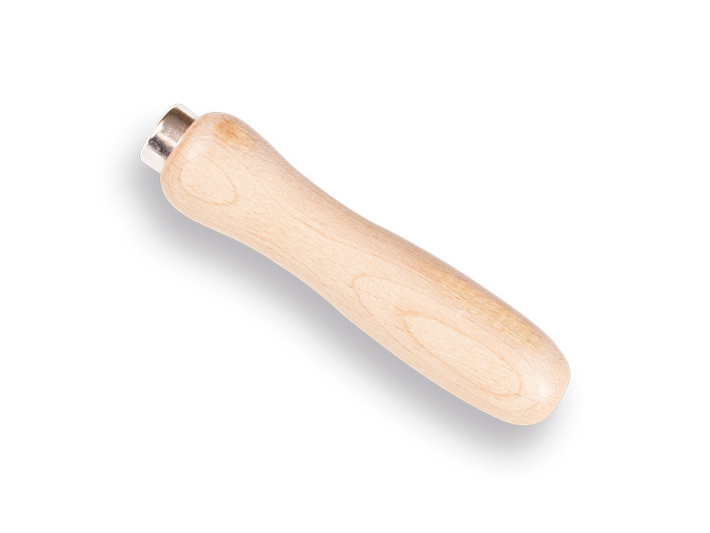 [650130] Vijlheft BEUKEN 12 cm, met ring en gat, zonder EAN