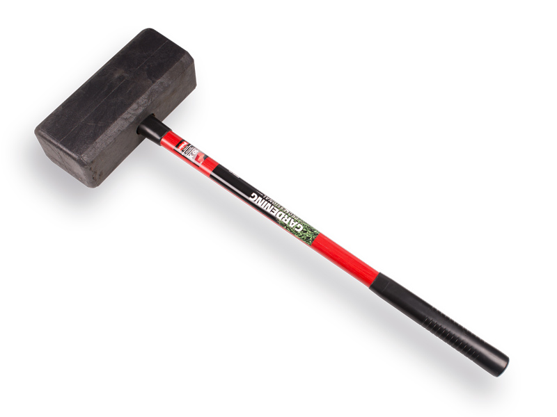 [650857] Sleg - Paalhamer kunststof recht, met fibersteel 90 cm