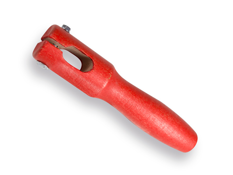 Middenhandvat voor gebogen zeisboom, ovaal gat