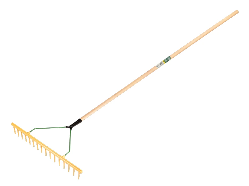 [656027] Polyhark - Hooihark JOST recht 16 tands 65 cm, met egaliseerstrip en ATLAS steel 160 x 2,8 cm