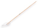 Hooihark OFFNER aluminium 13 tands, met hooivanger met ATLAS steel 160 x 2,8 cm
