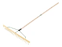 Polyhark - Hooihark JOST recht 24 tands 94 cm, met egaliseerstrip en ATLAS steel 160 x 2,8 cm