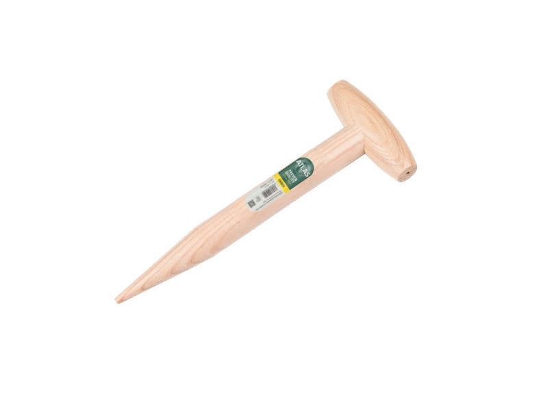 Pootstokje ATLAS 30 cm met punt en doorgestoken hilt