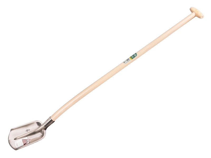 [700235] Steekbats RUHR BRILLANT 1/4 000, extra gehard en gepolijst, met ATLAS schopsteel 130 cm gebogen, FSC 100%