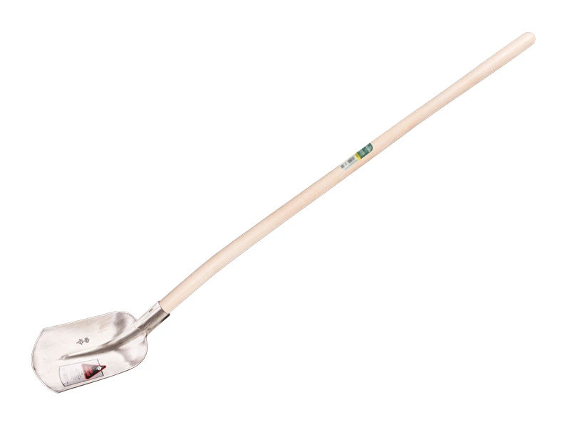 Schepbats RUHR BRILLANT 1/2 0, extra gehard en gepolijst, met ATLAS batsesteel 130 cm gebogen, FSC 100%