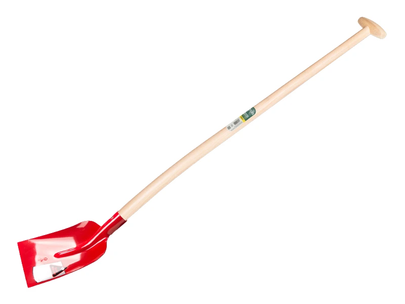 [700650] Betonschop RUHR BRILLANT 3/4 0 rood, gehard met ATLAS schopsteel 110 cm, FSC 100%