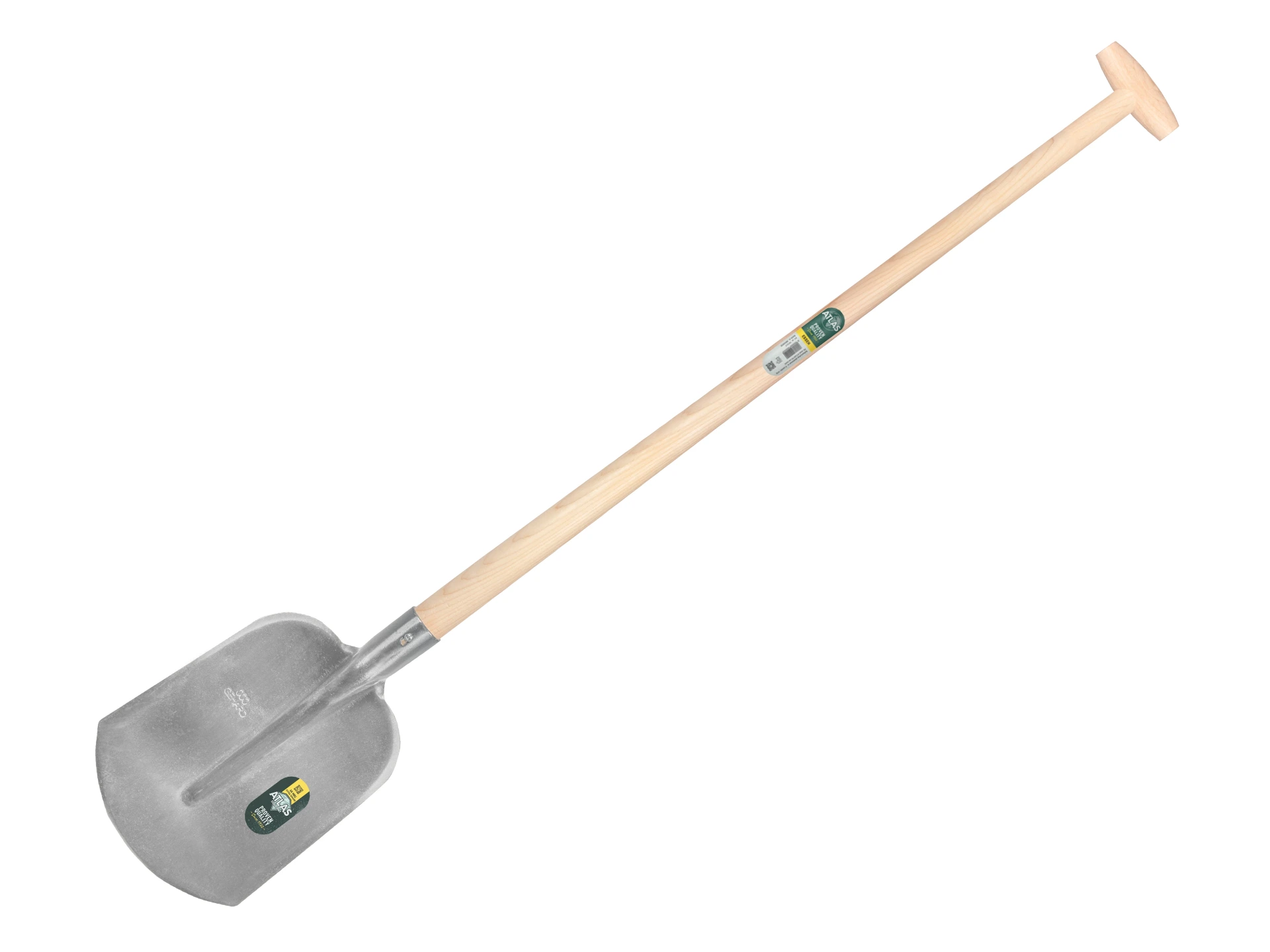 [705098] Steekbats ATLAS DIAMANT recht 000, met ATLAS Blijhamsteel 100 cm licht gebogen