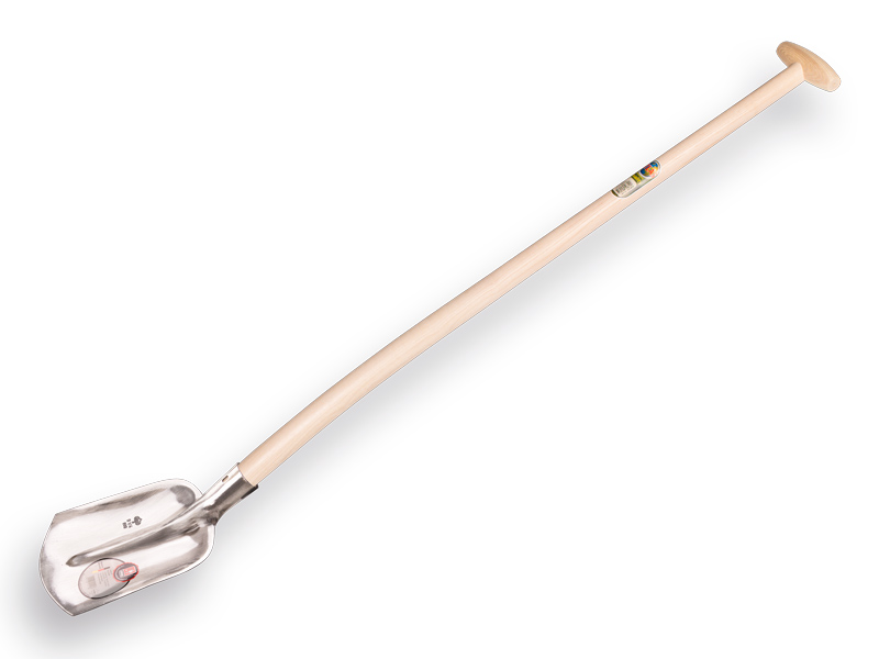 [705205] Steekbats ABC 1/4 000, gehard en gepolijst, met ATLAS schopsteel 110 cm gebogen, FSC 100%