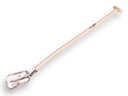 Steekbats ABC 1/4 000, gehard en gepolijst, met ATLAS schopsteel 110 cm gebogen, FSC 100%