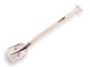 Steekbats ABC 1/4 00, gehard en gepolijst, met ATLAS Blijhamsteel 90 cm sterk gebogen