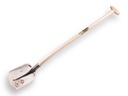 Steekbats ABC 1/4 00, gehard en gepolijst, met ATLAS Blijhamsteel 100 cm sterk gebogen